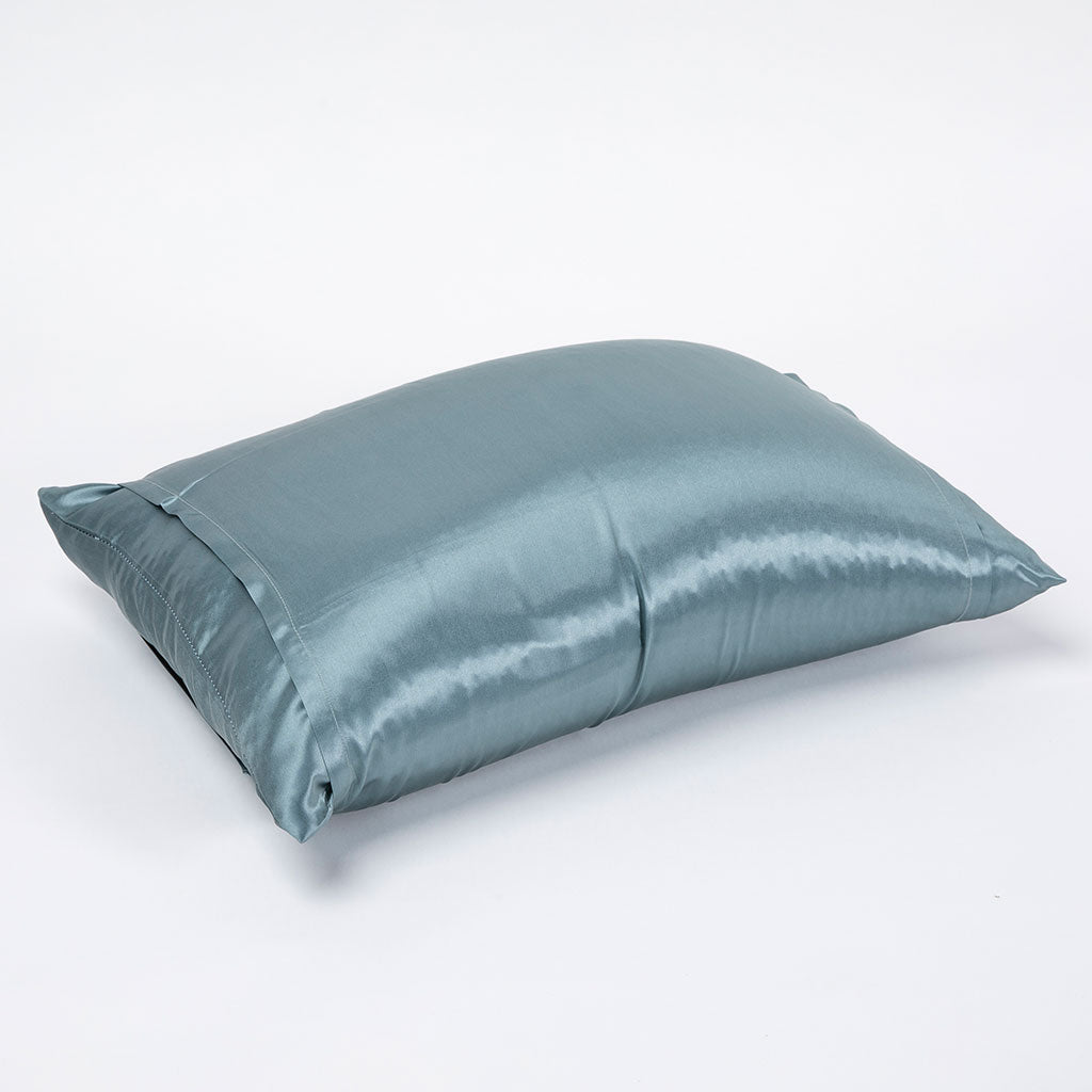 J-Life Shiruku Silk Arctic Buckwheat Hull Pillow - COVER ONLY