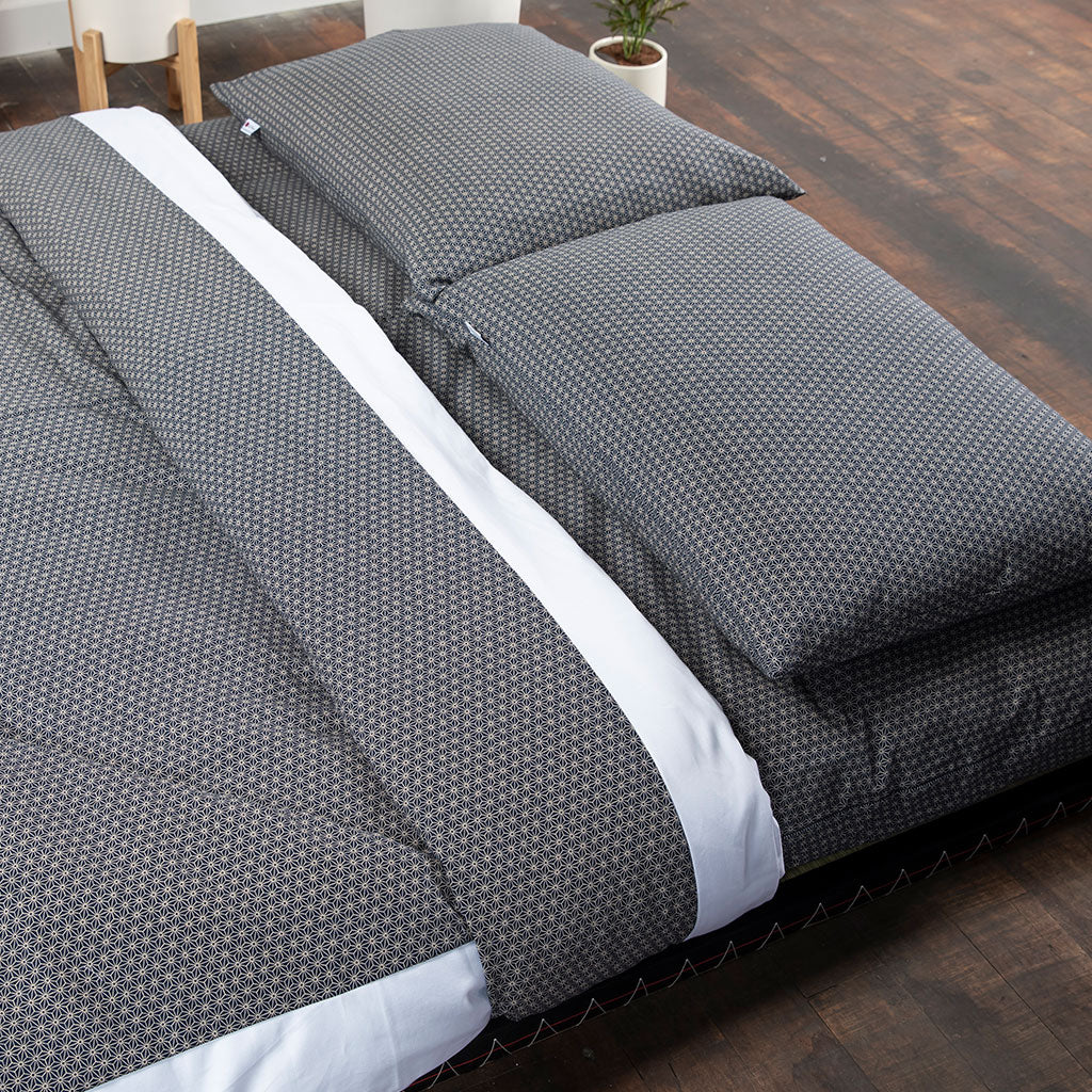 Complete Shikifuton Tatami Mat Bundle - Asa No Ha Navy #1