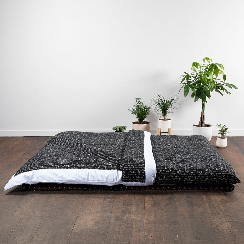 Complete Shikifuton Tatami Mat Bundle - Kanji Black