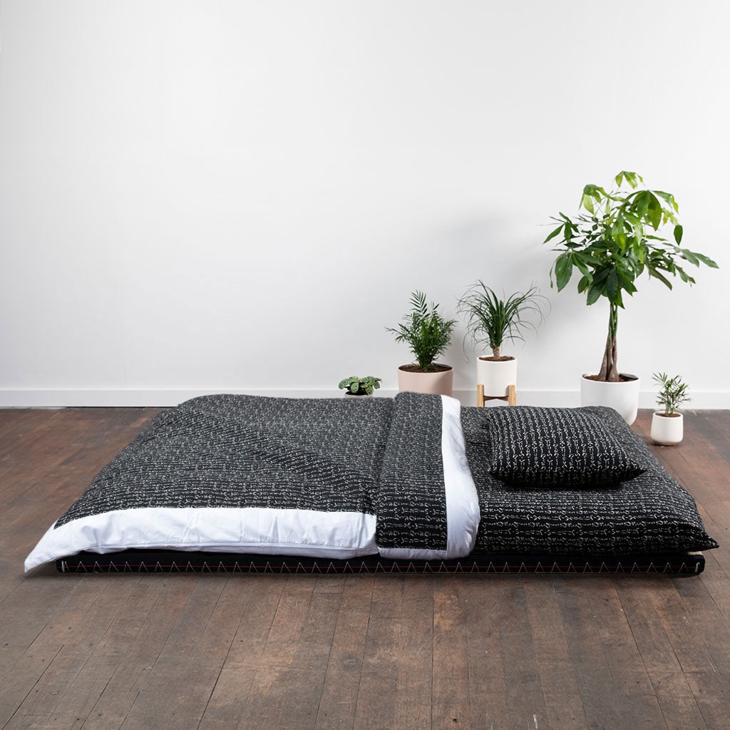 Complete Shikifuton Tatami Mat Bundle - Kanji Black