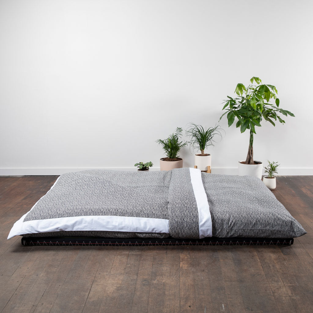 Complete Shikifuton Tatami Mat Bundle - Nami Black