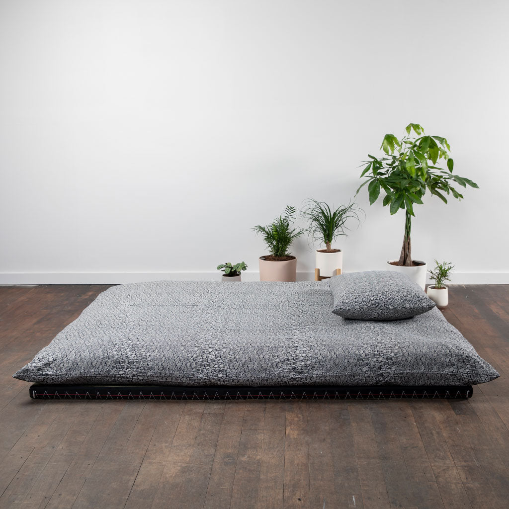 Complete Shikifuton Tatami Mat Bundle - Nami Black