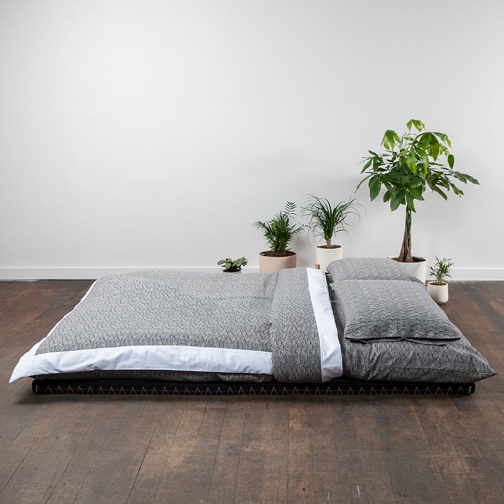 Complete Shikifuton Tatami Mat Bundle - Nami Black