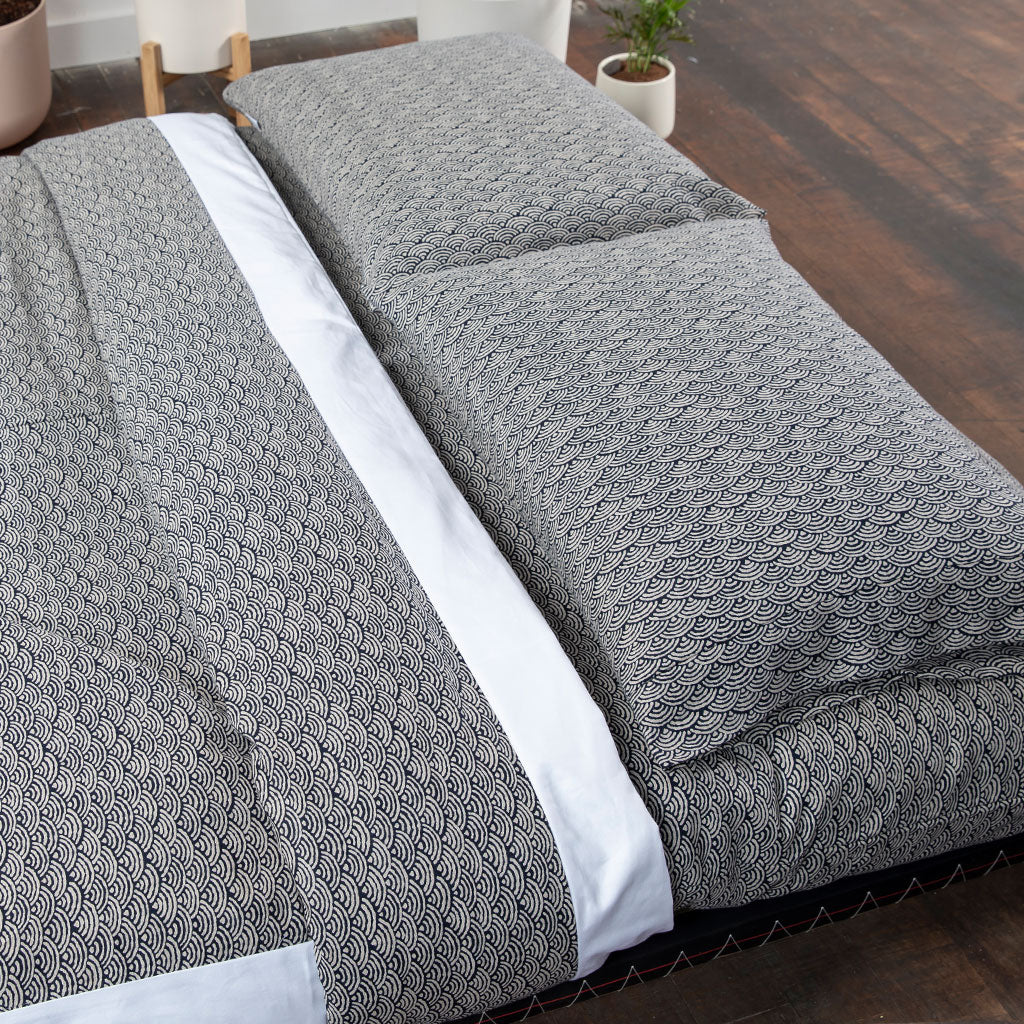 Complete Shikifuton Tatami Mat Bundle - Nami Black