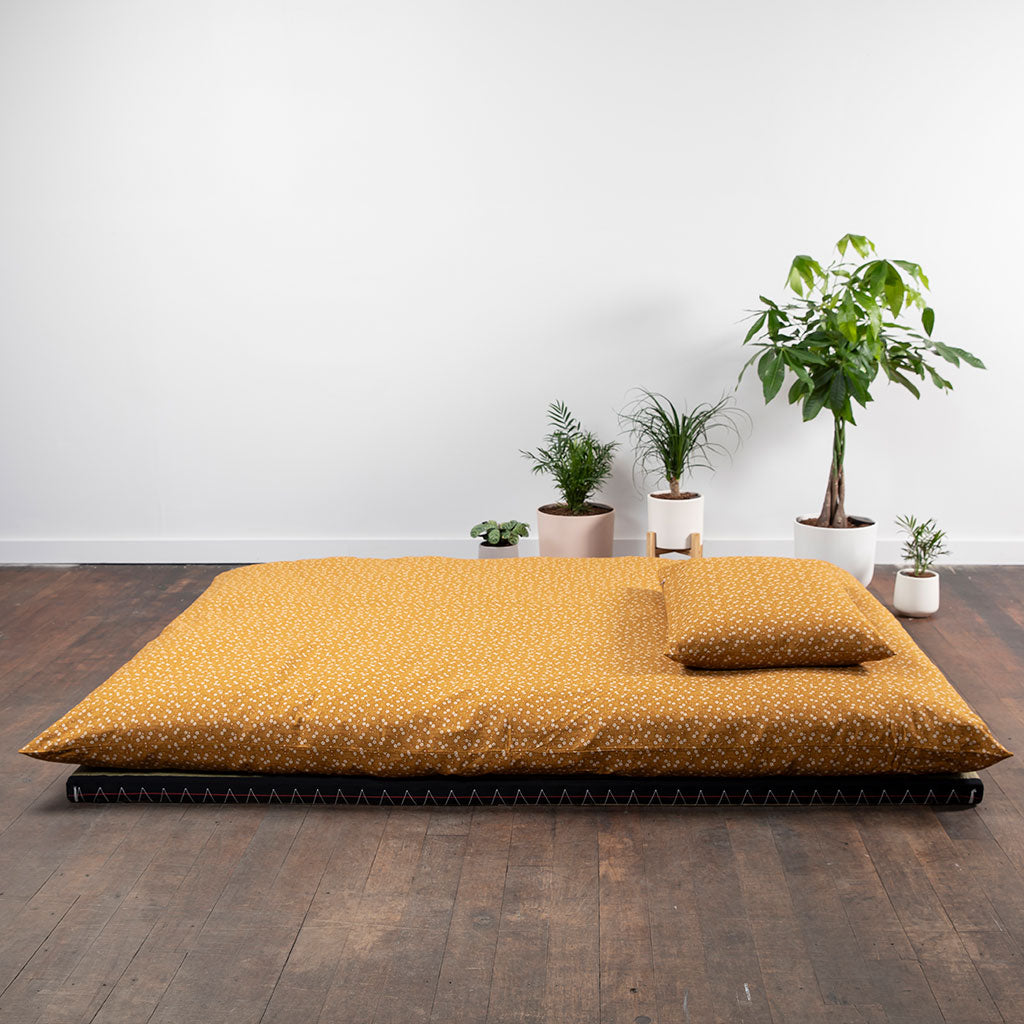 Complete Shikifuton Tatami Mat Bundle - Sakura Gold