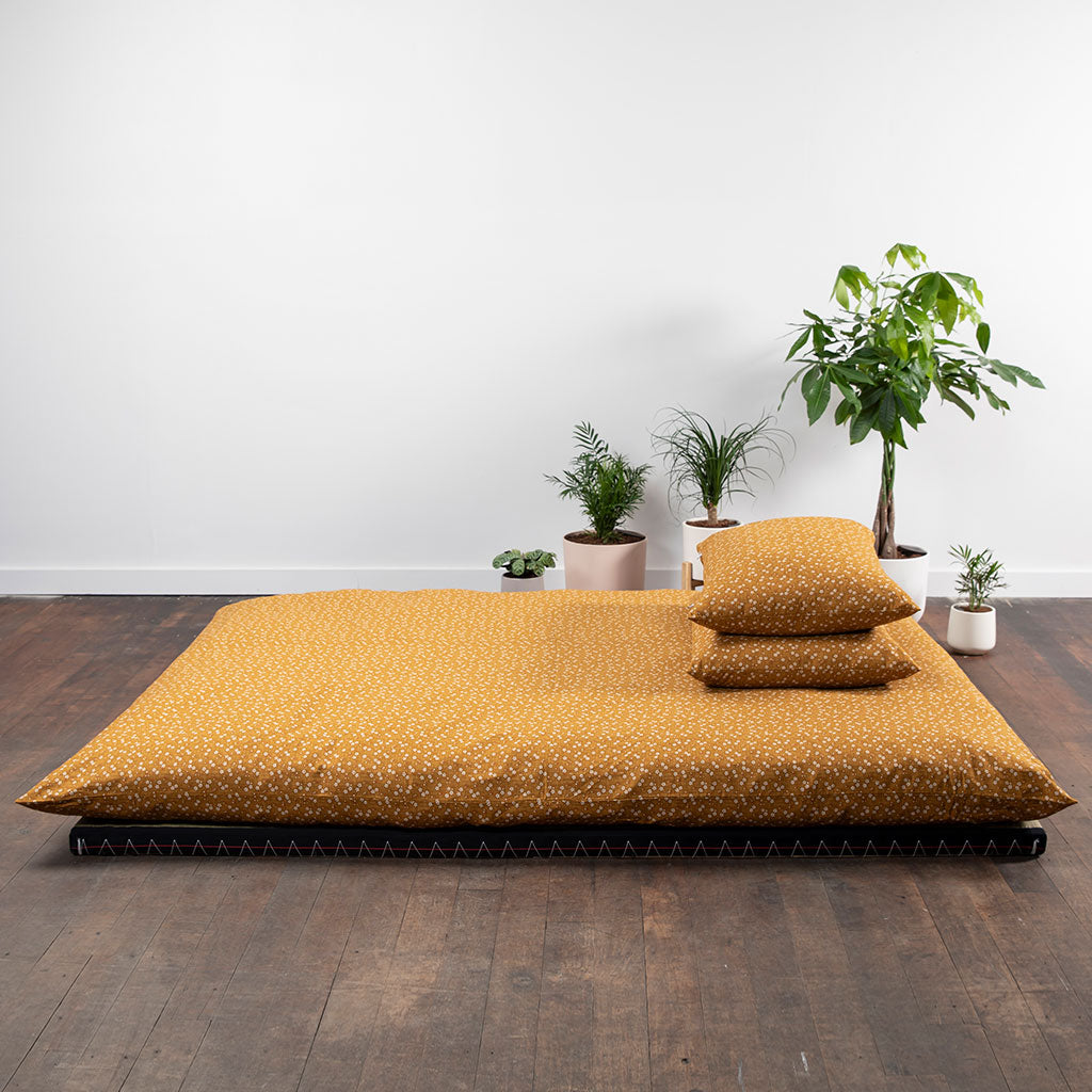 Complete Shikifuton Tatami Mat Bundle - Sakura Gold