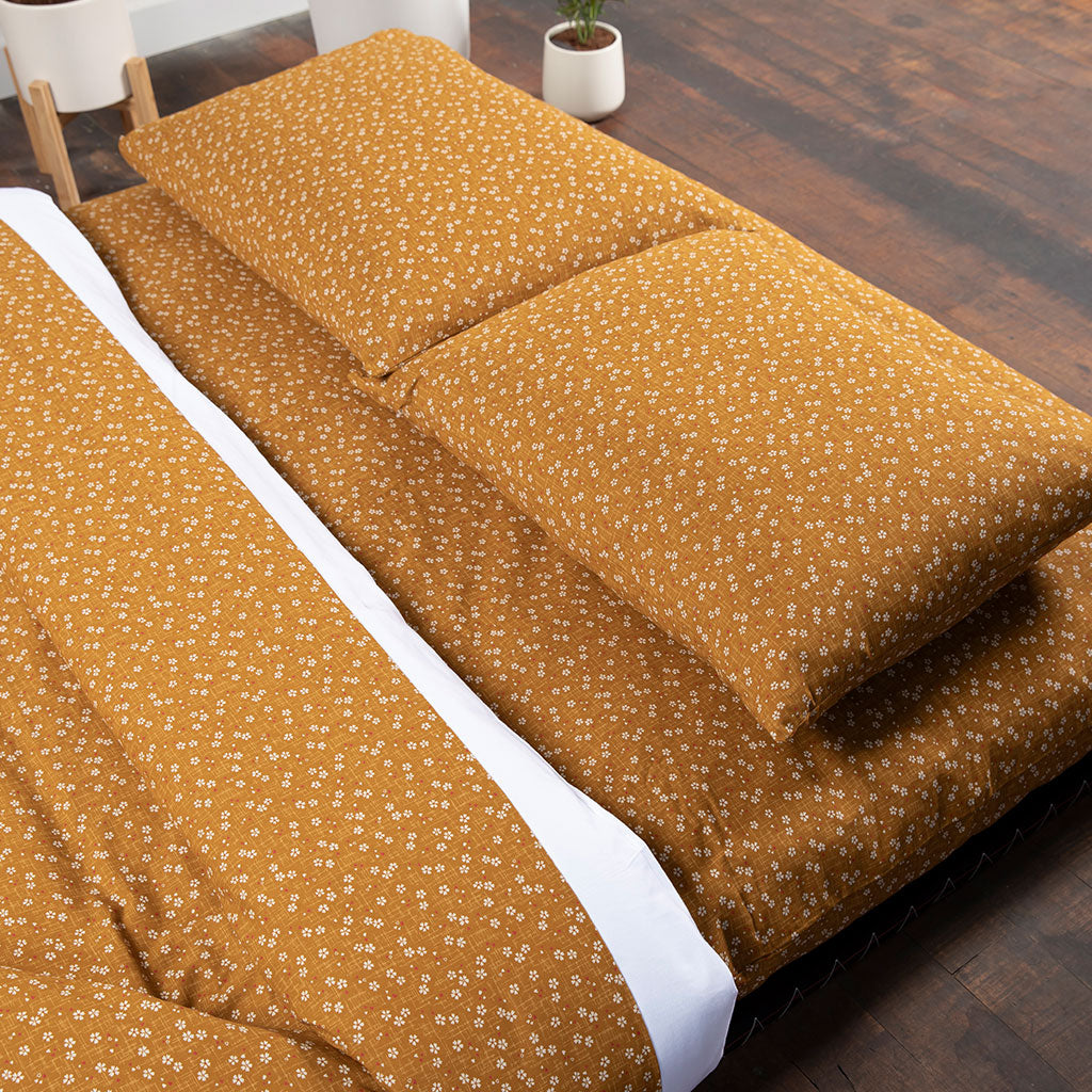 Complete Shikifuton Tatami Mat Bundle - Sakura Gold