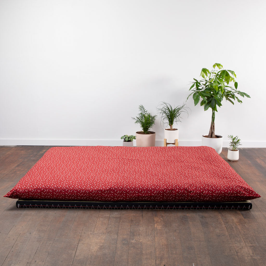 Complete Shikifuton Tatami Mat Bundle - Sakura Red