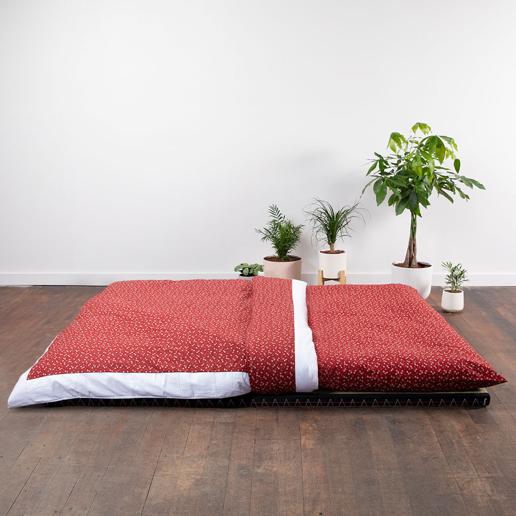 Complete Shikifuton Tatami Mat Bundle - Sakura Red