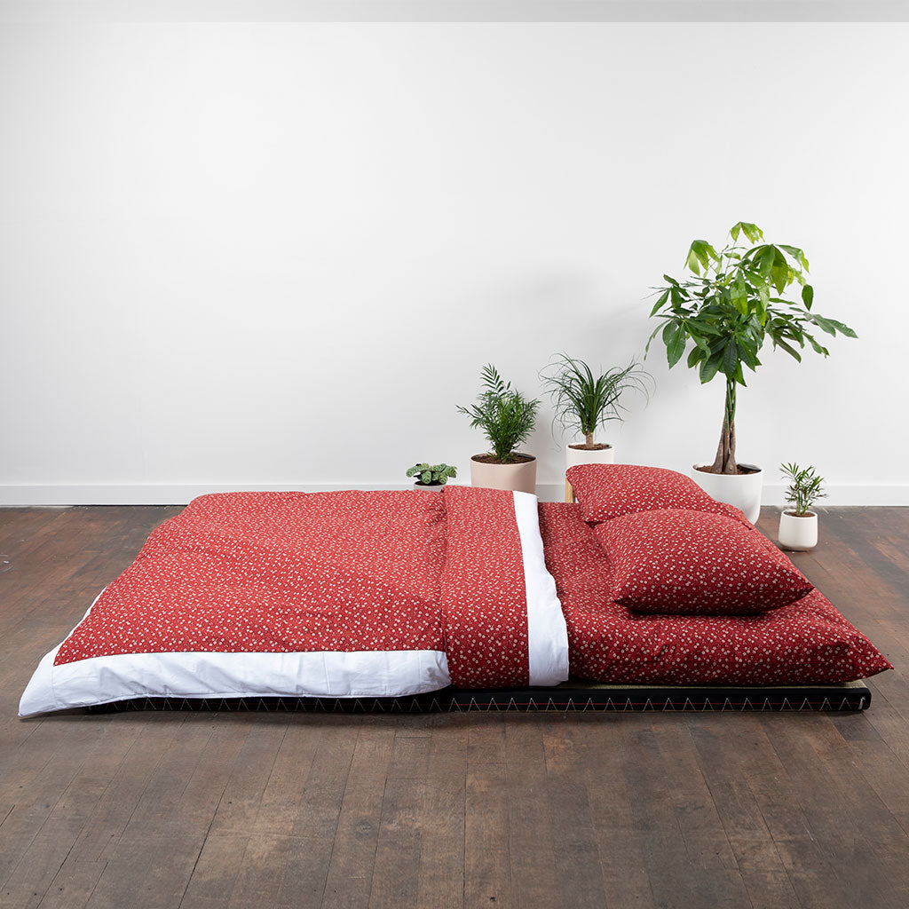 Complete Shikifuton Tatami Mat Bundle - Sakura Red