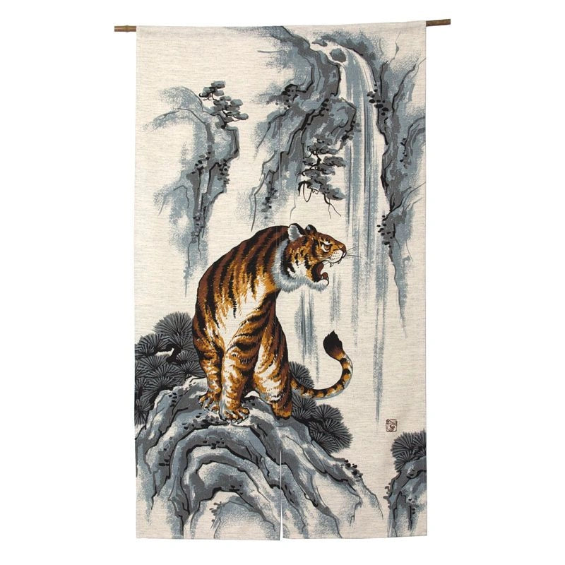 Tora Graphic Noren Japanese Door Curtain