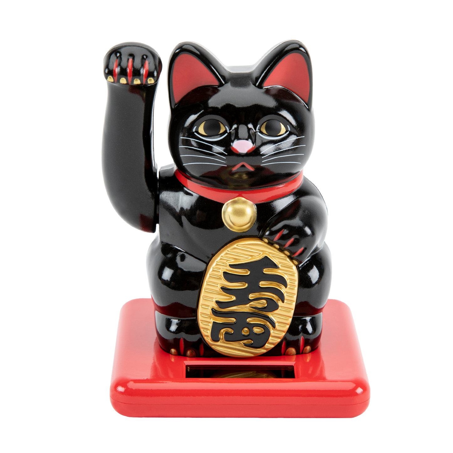 Waving Cat: Solar-Powered Maneki Neko
