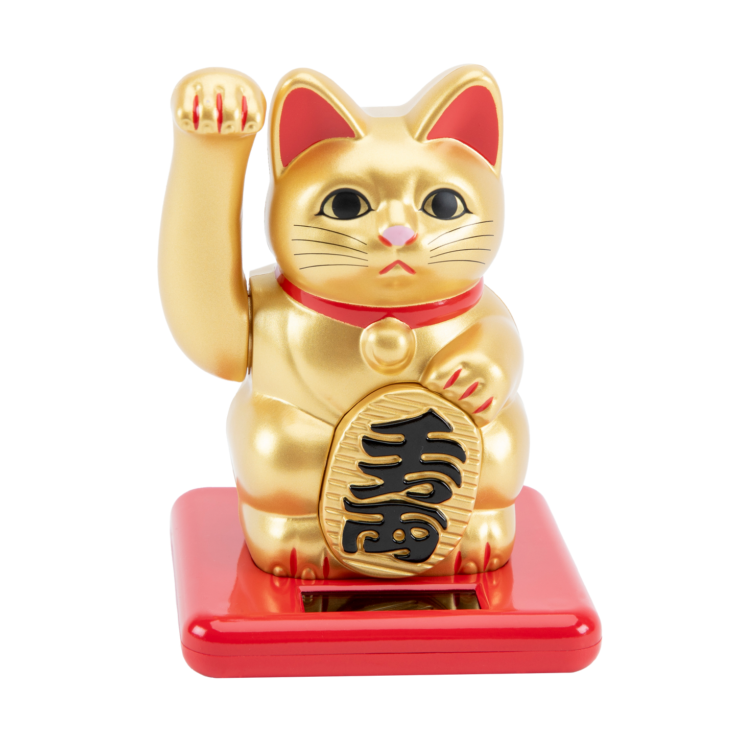 Waving Cat: Solar-Powered Maneki Neko