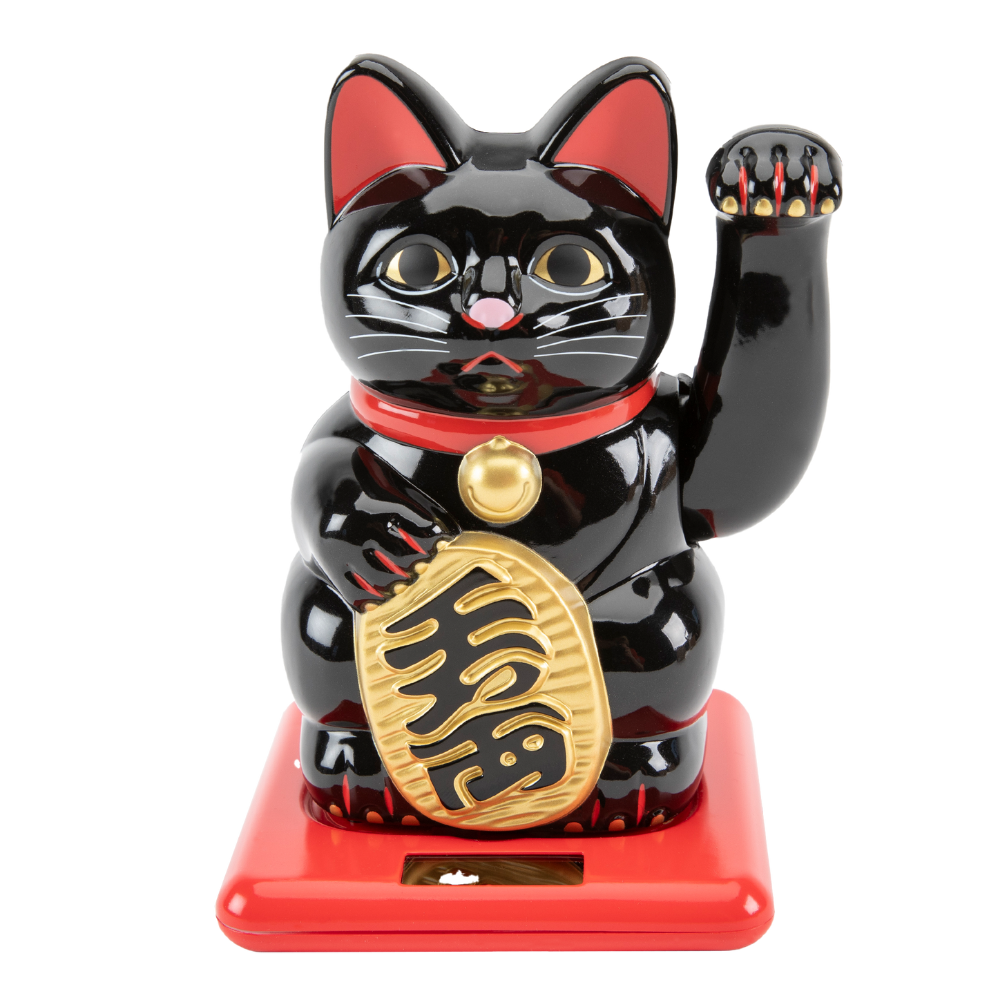 Waving Cat: Solar-Powered Maneki Neko