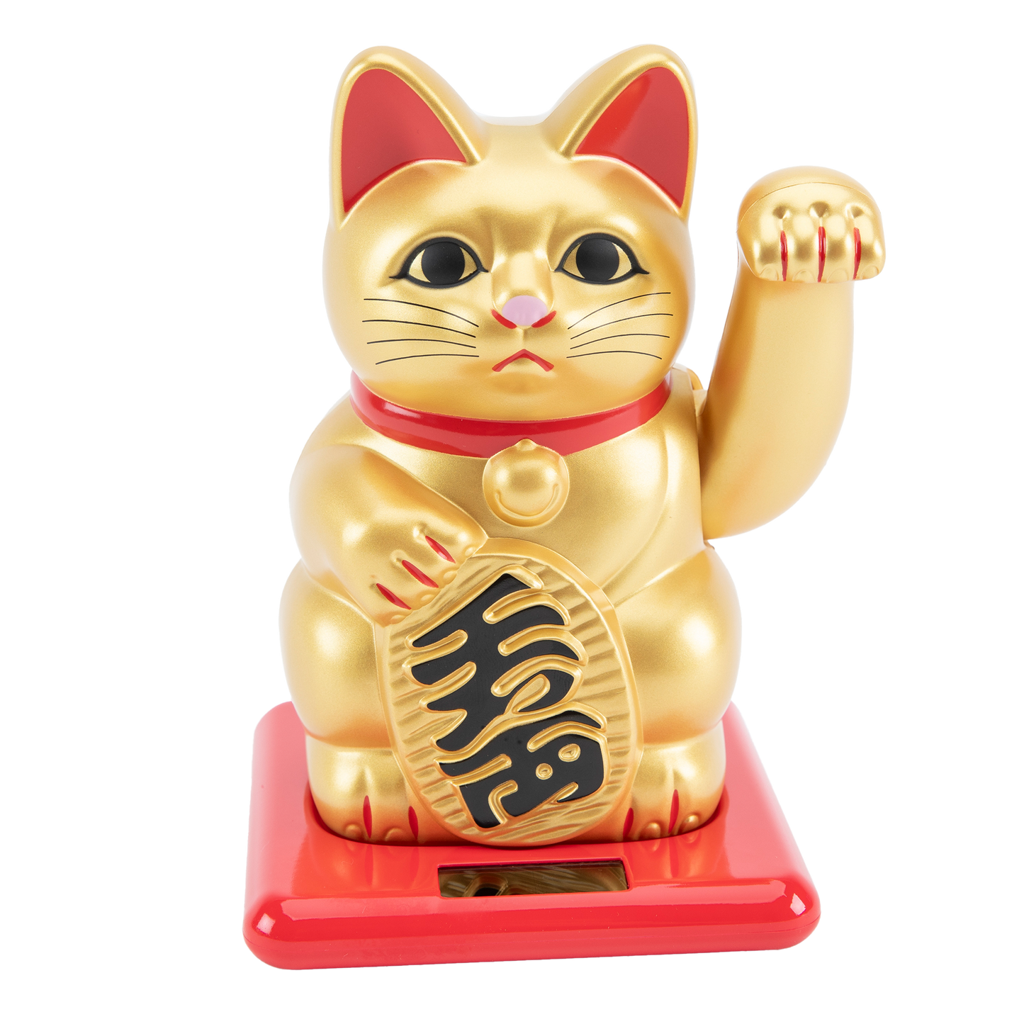 Waving Cat: Solar-Powered Maneki Neko