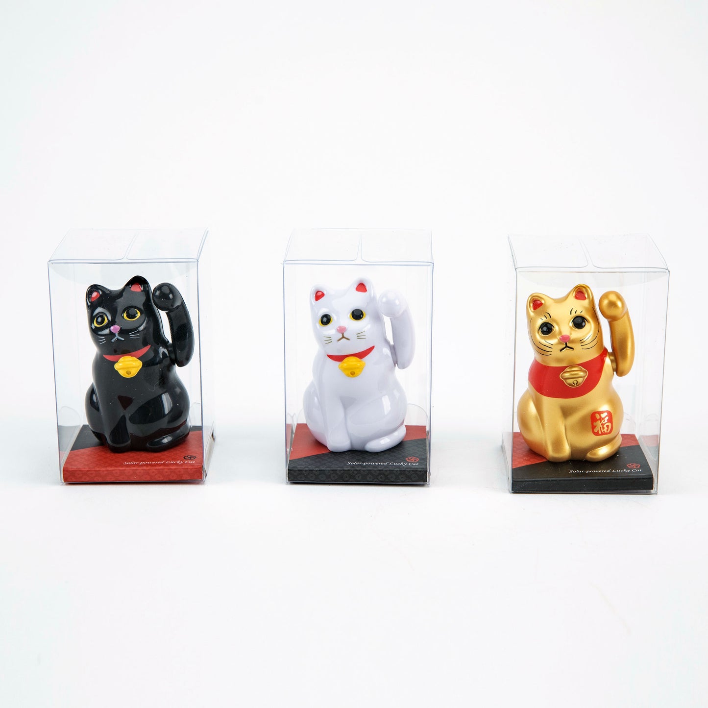 Solar-Powered Palm Size Lucky Cat