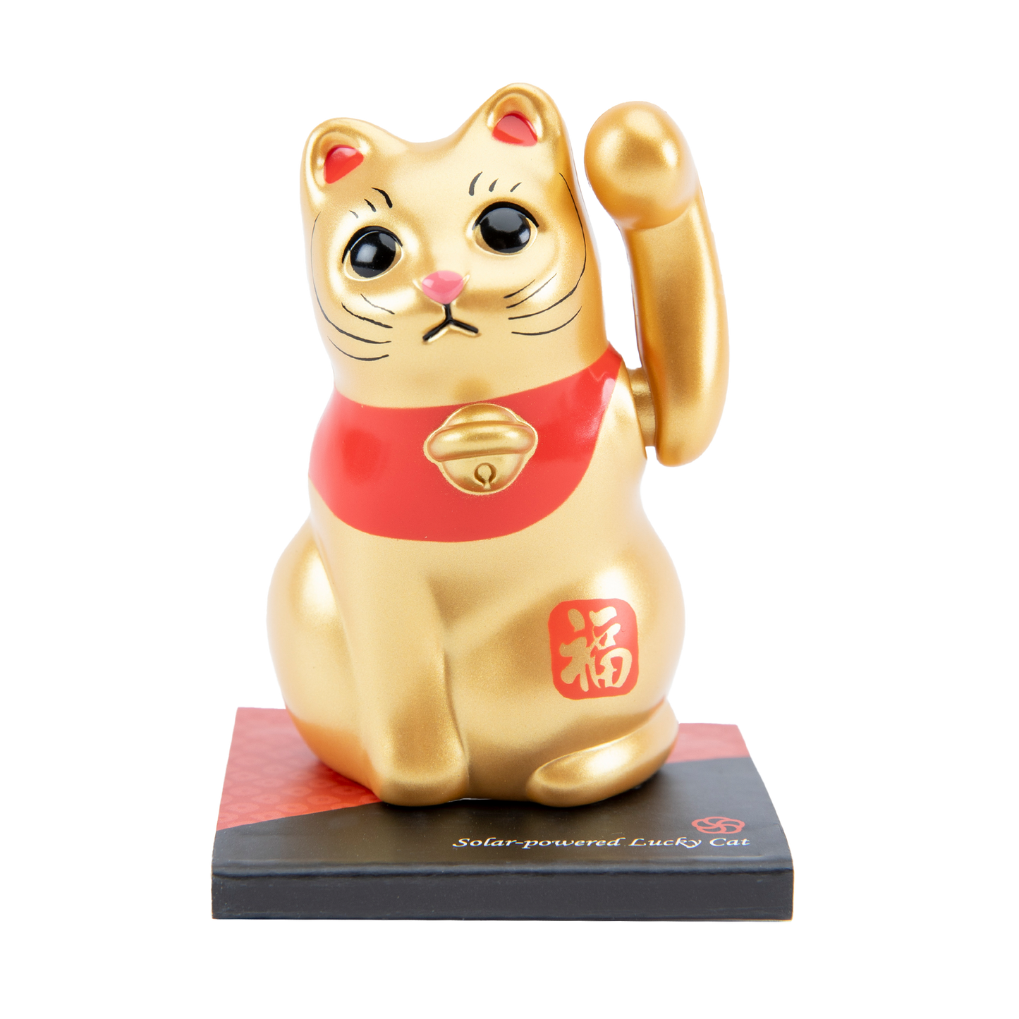 Solar-Powered Palm Size Lucky Cat