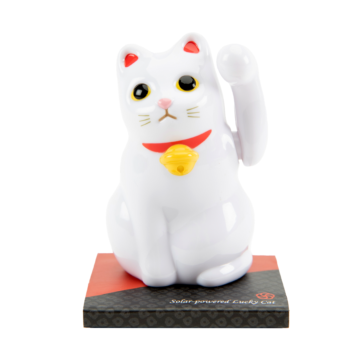 Solar-Powered Palm Size Lucky Cat