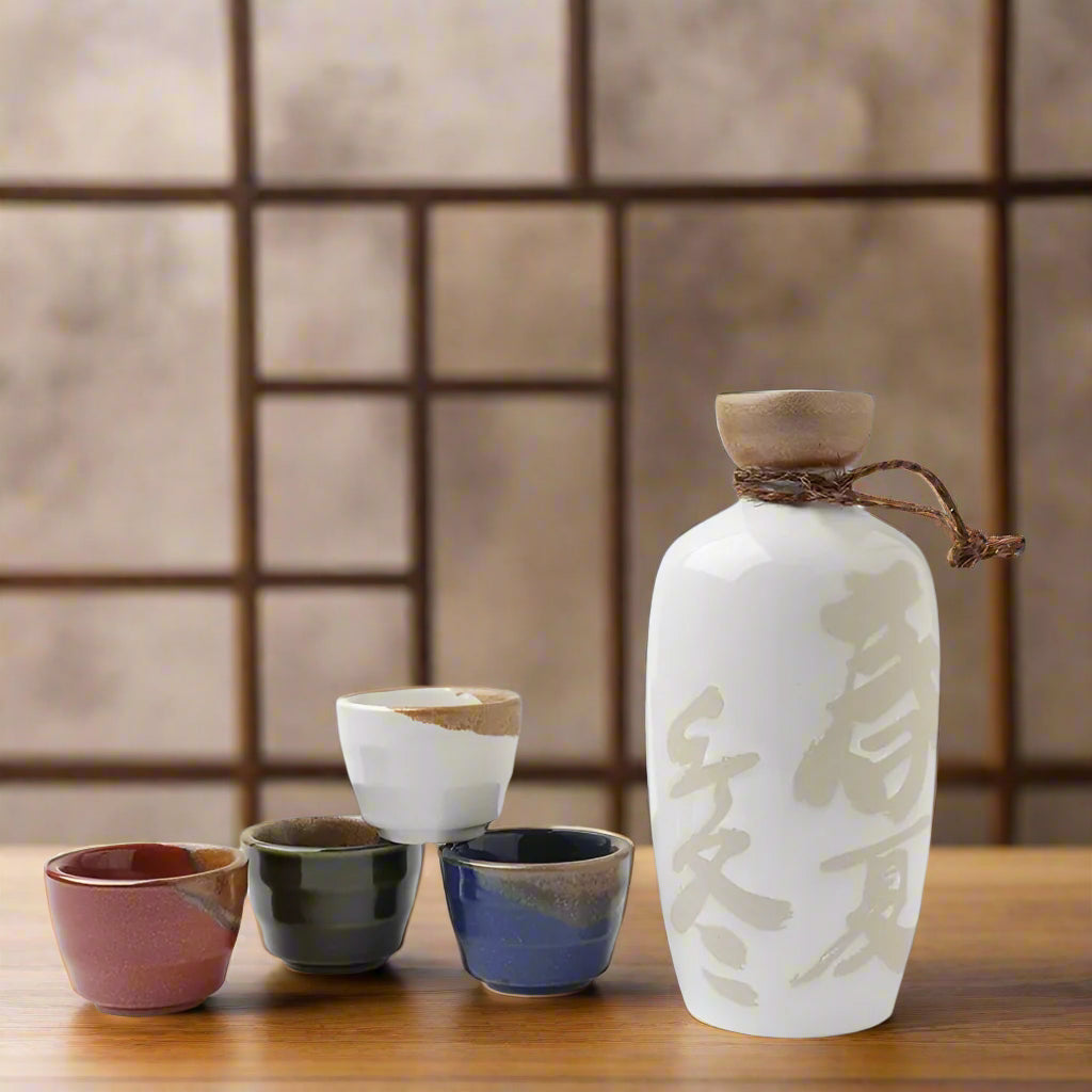 Four Seasons Sake Set