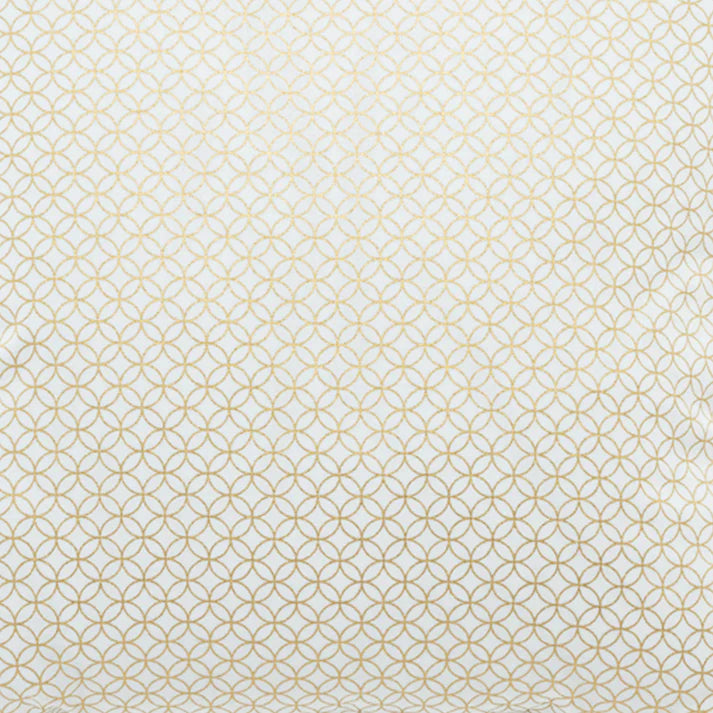 J-Life Shippo Gold Sparkle Buckwheat Hull Pillow - COVER ONLY