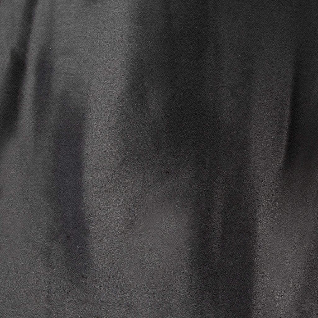 Black Silk Fabric by the Yard - Washable
