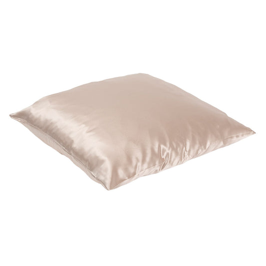 J-Life Shiruku Silk Champagne Zabuton Floor Pillow - COVER ONLY