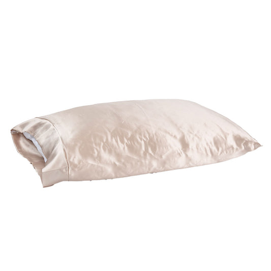 J-Life Shiruku Silk Champagne Pillowcase