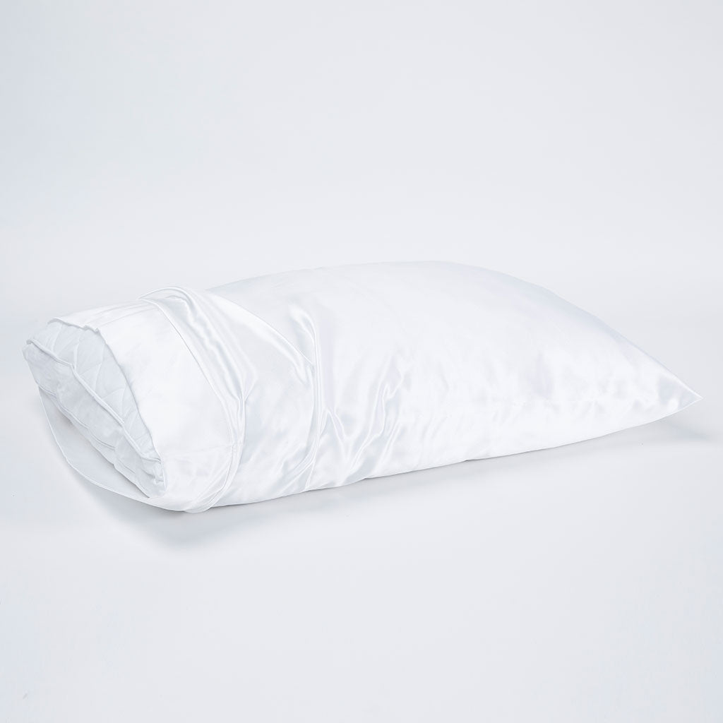 J-Life Shiruku Silk Snow Pillowcase