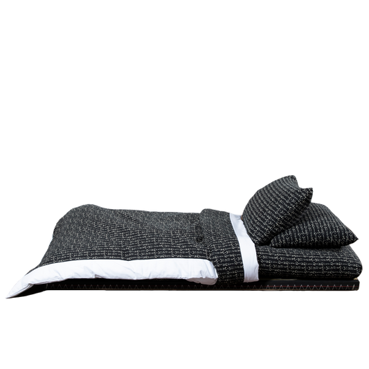 Complete Shikifuton Tatami Mat Bundle - Kanji Black