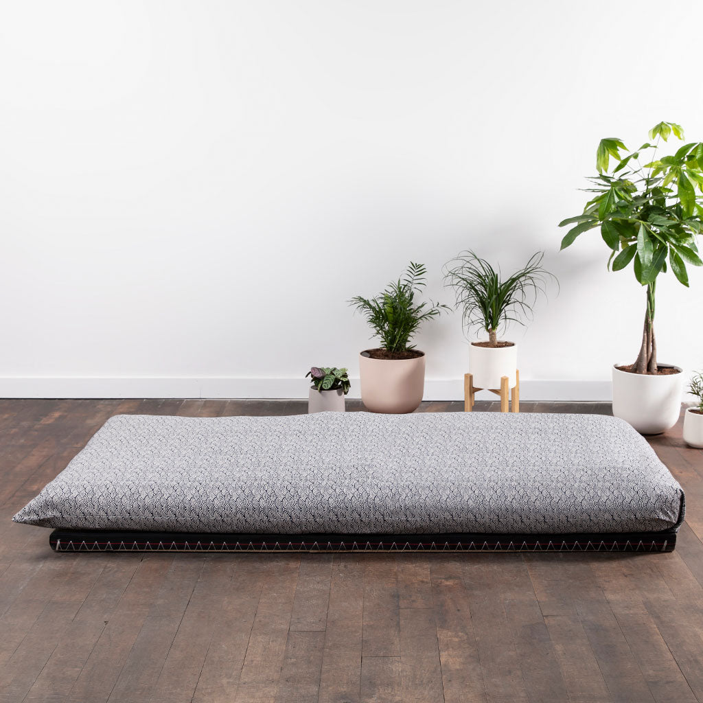 Complete Shikifuton Tatami Mat Bundle - Nami Black