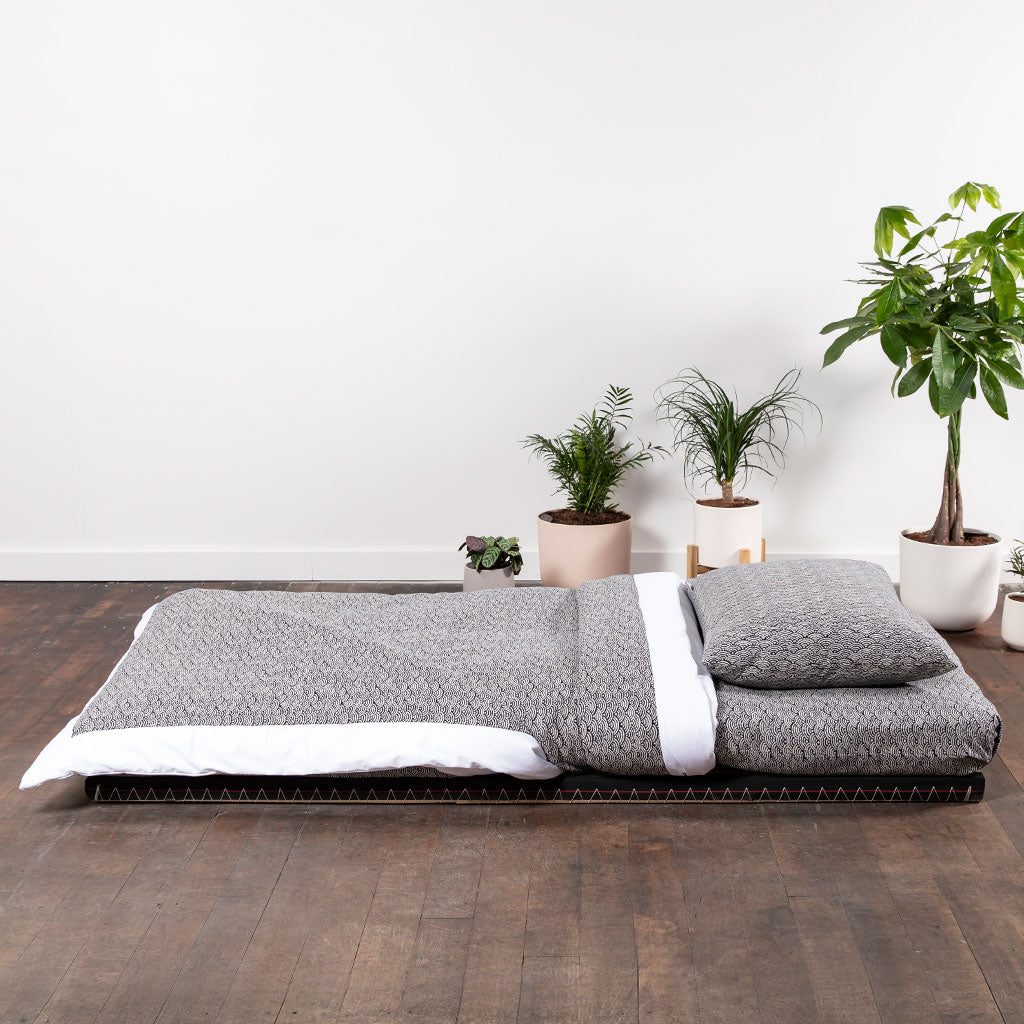 Complete Shikifuton Tatami Mat Bundle - Nami Black