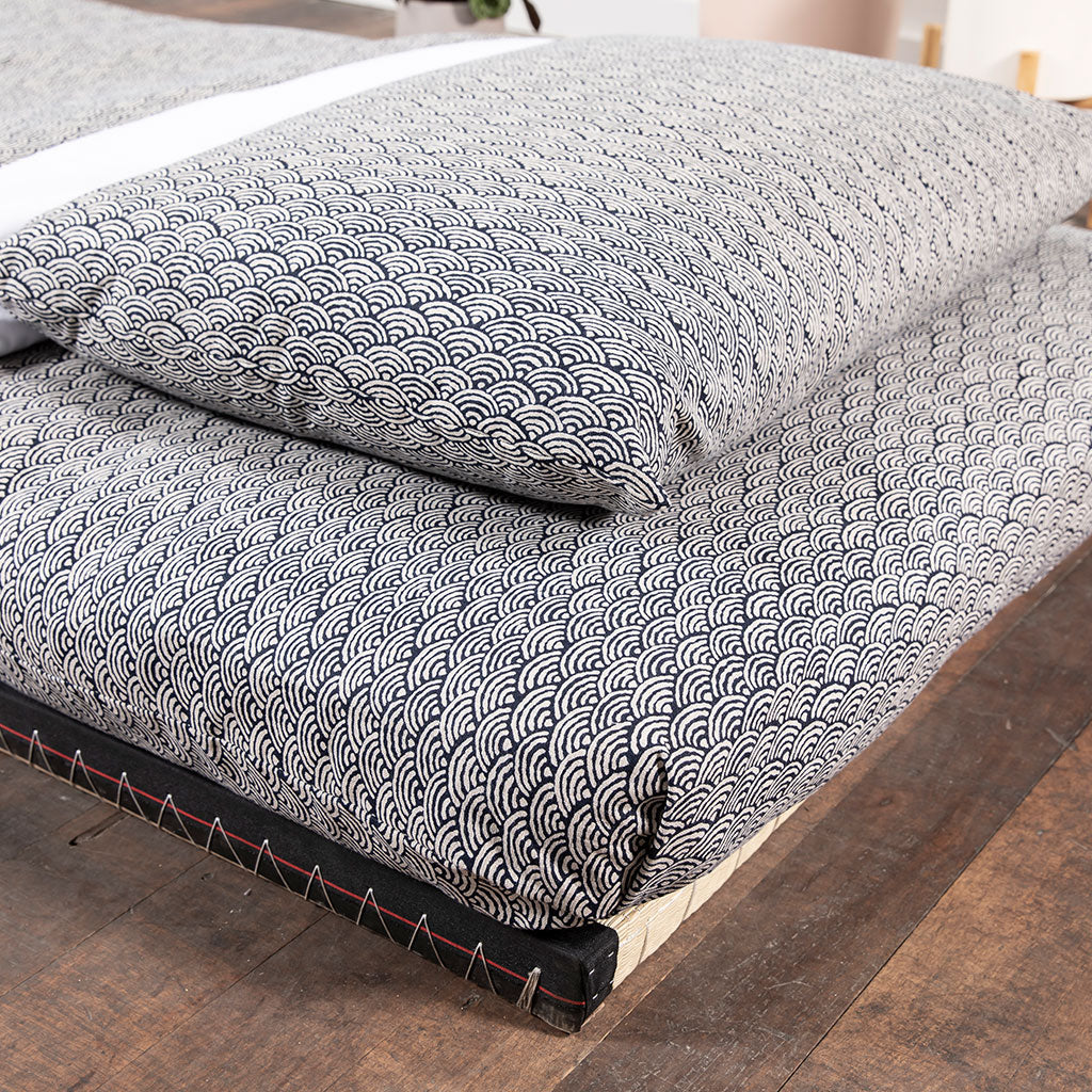 Complete Shikifuton Tatami Mat Bundle - Nami Black
