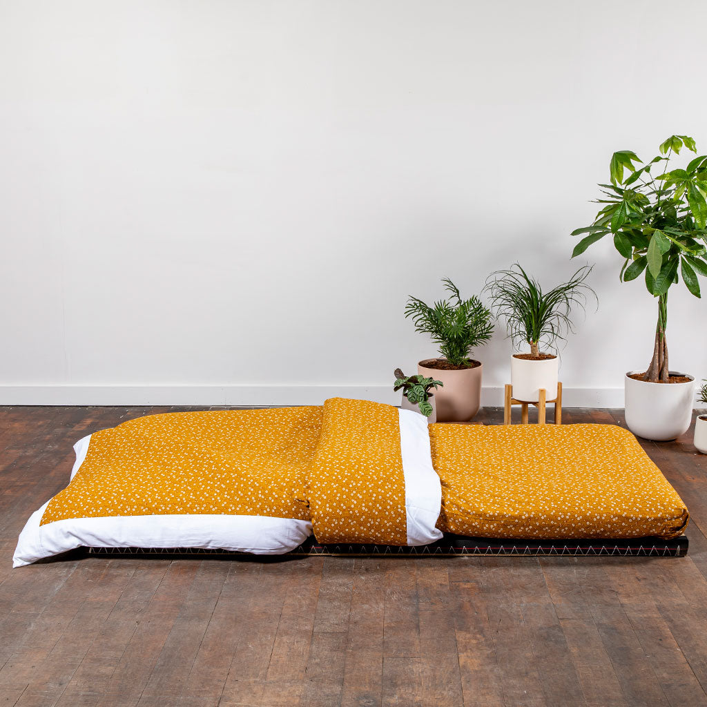 Complete Shikifuton Tatami Mat Bundle - Sakura Gold