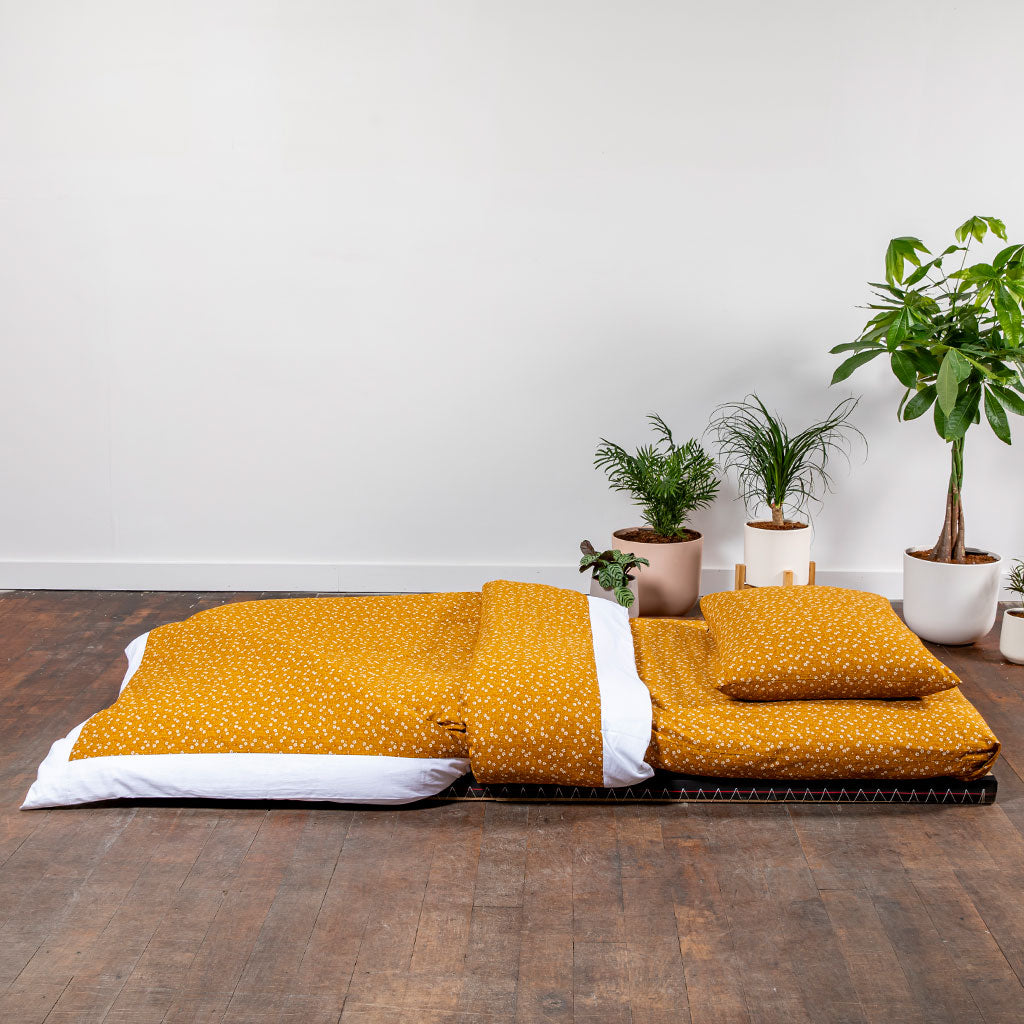Complete Shikifuton Tatami Mat Bundle - Sakura Gold