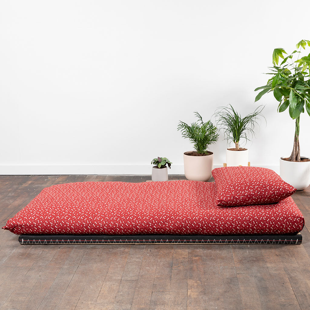 Complete Shikifuton Tatami Mat Bundle - Sakura Red
