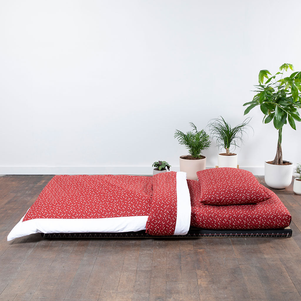Complete Shikifuton Tatami Mat Bundle - Sakura Red