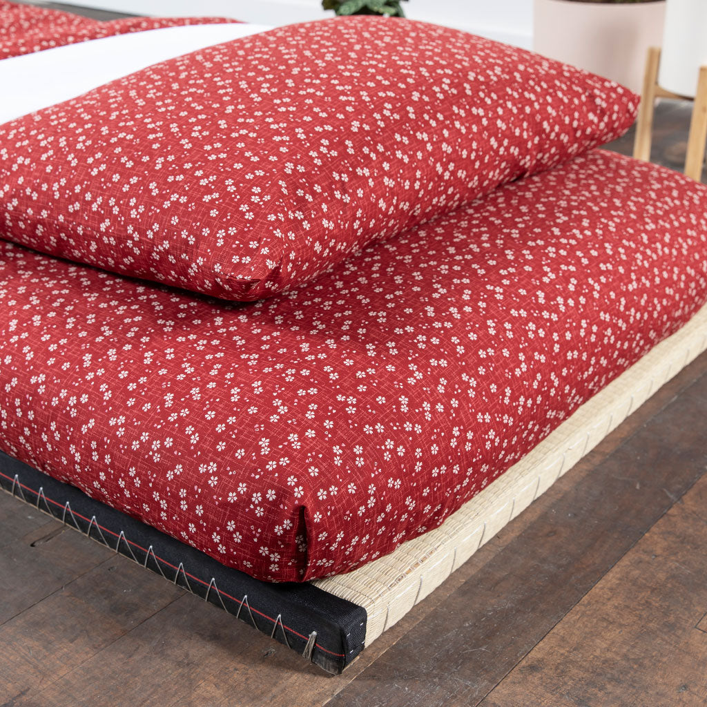 Complete Shikifuton Tatami Mat Bundle - Sakura Red