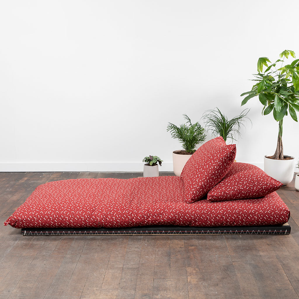 Complete Shikifuton Tatami Mat Bundle - Sakura Red