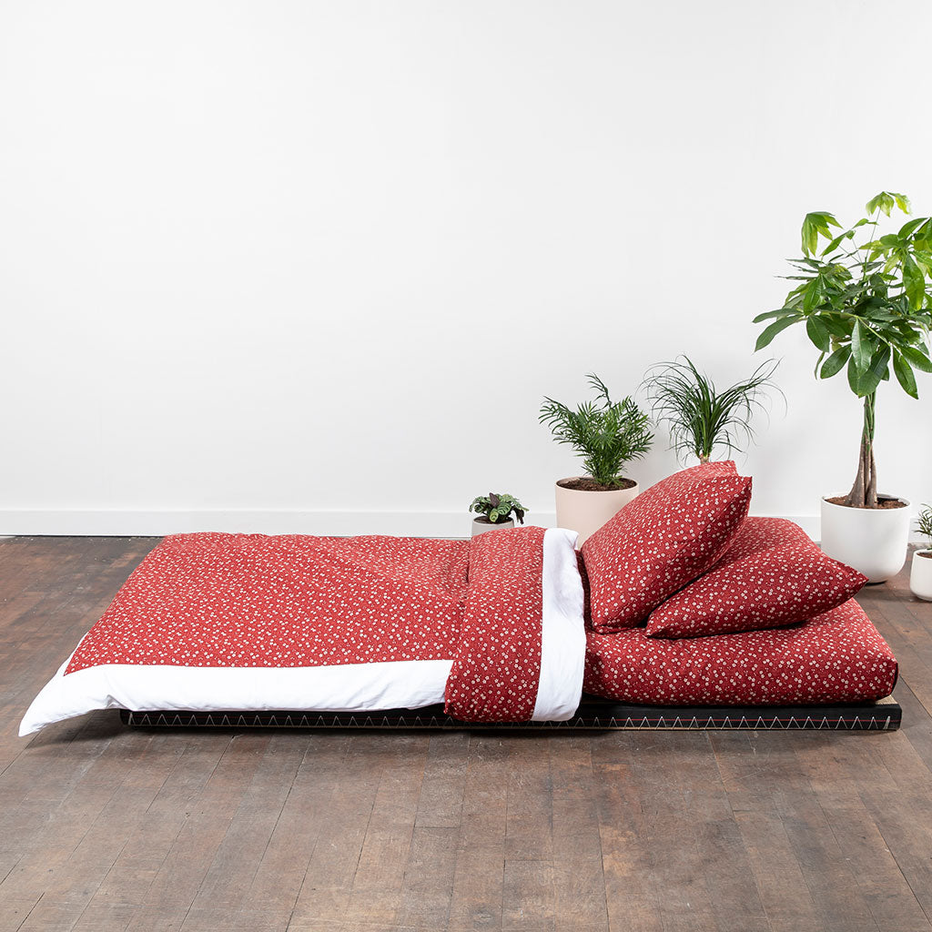 Complete Shikifuton Tatami Mat Bundle - Sakura Red
