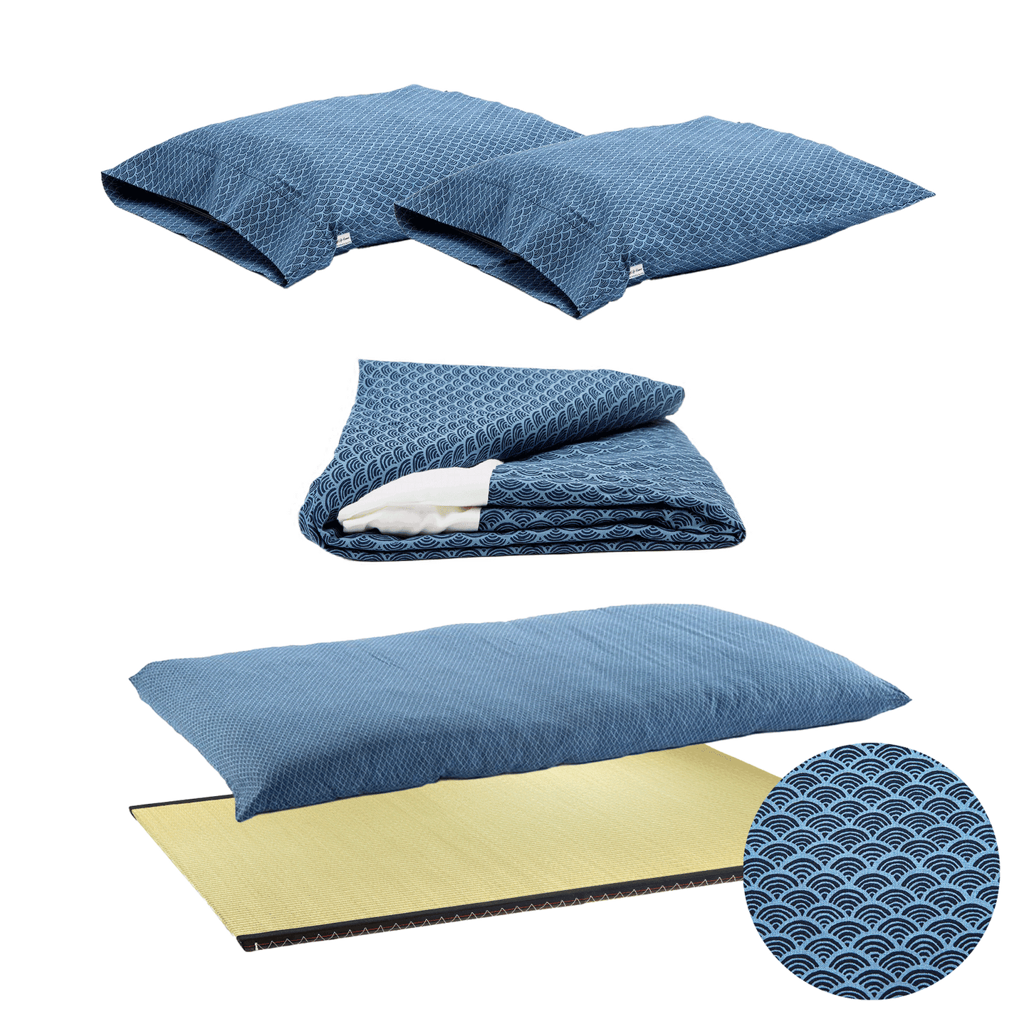 Complete Shikifuton Tatami Mat Bundle - Twin Size