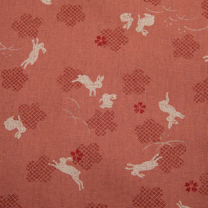J-Life Usagi Pink Buckwheat Hull Pillow - COVER ONLY