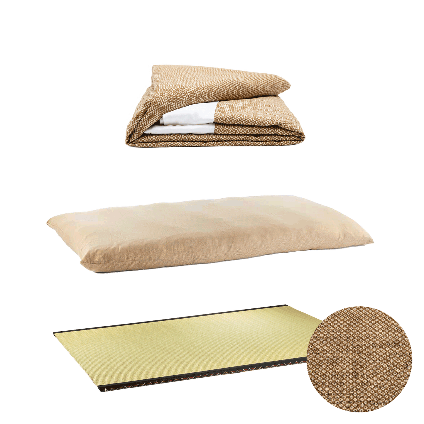 Complete Shikifuton Tatami Mat Bundle - Twin Size