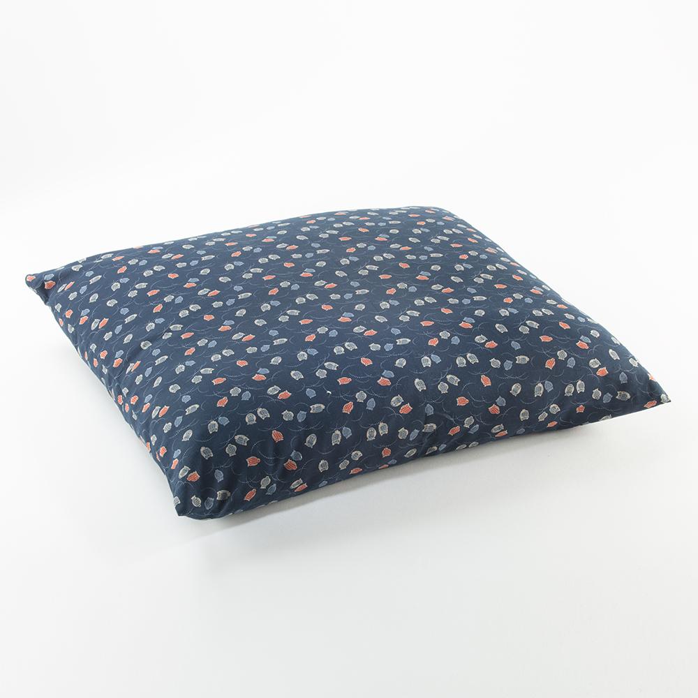 J-Life Fukurou Navy Zabuton Floor Pillow