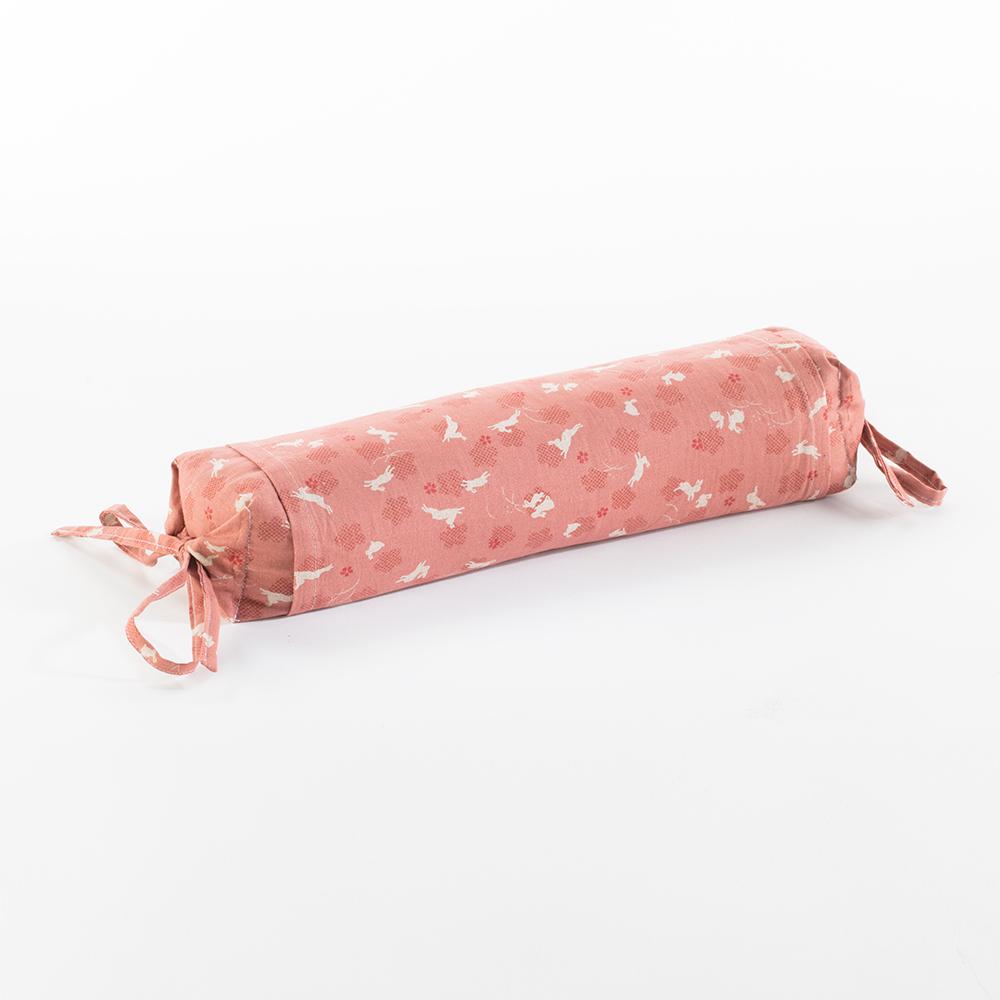 J-Life Usagi Pink Buckwheat Hull Pillow_Pillows & Shams_Buckwheat Hull Pillow