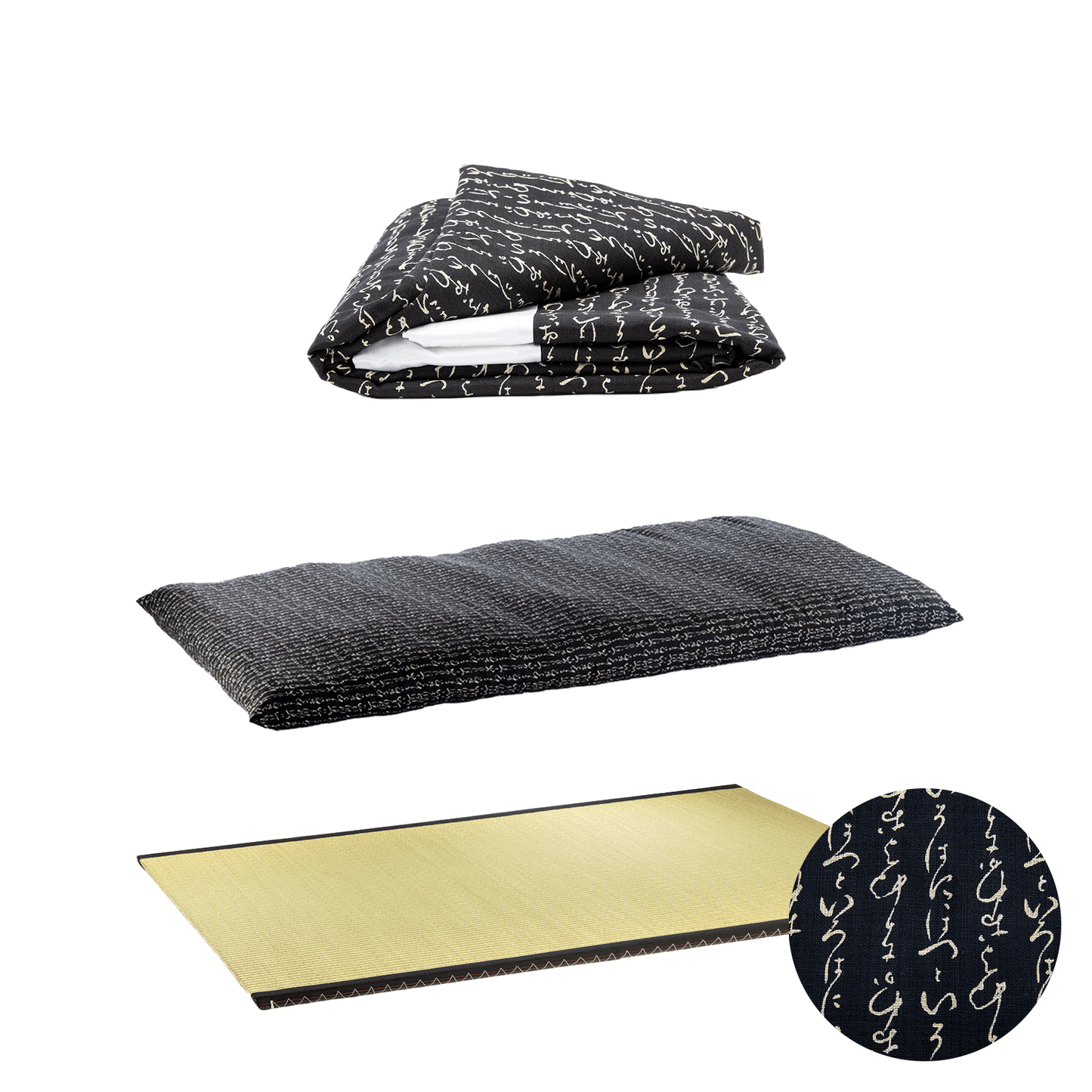 Complete Shikifuton Tatami Mat Bundle - Twin Size