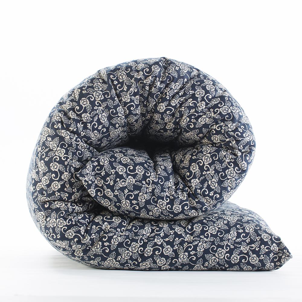 Shikifuton Hana Navy Removable COVER ONLY