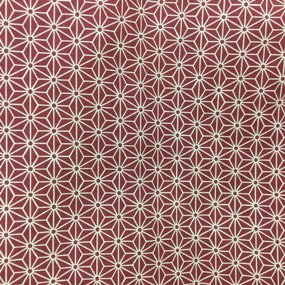 Shiki Futon Asa No Ha Red Removable COVER ONLY