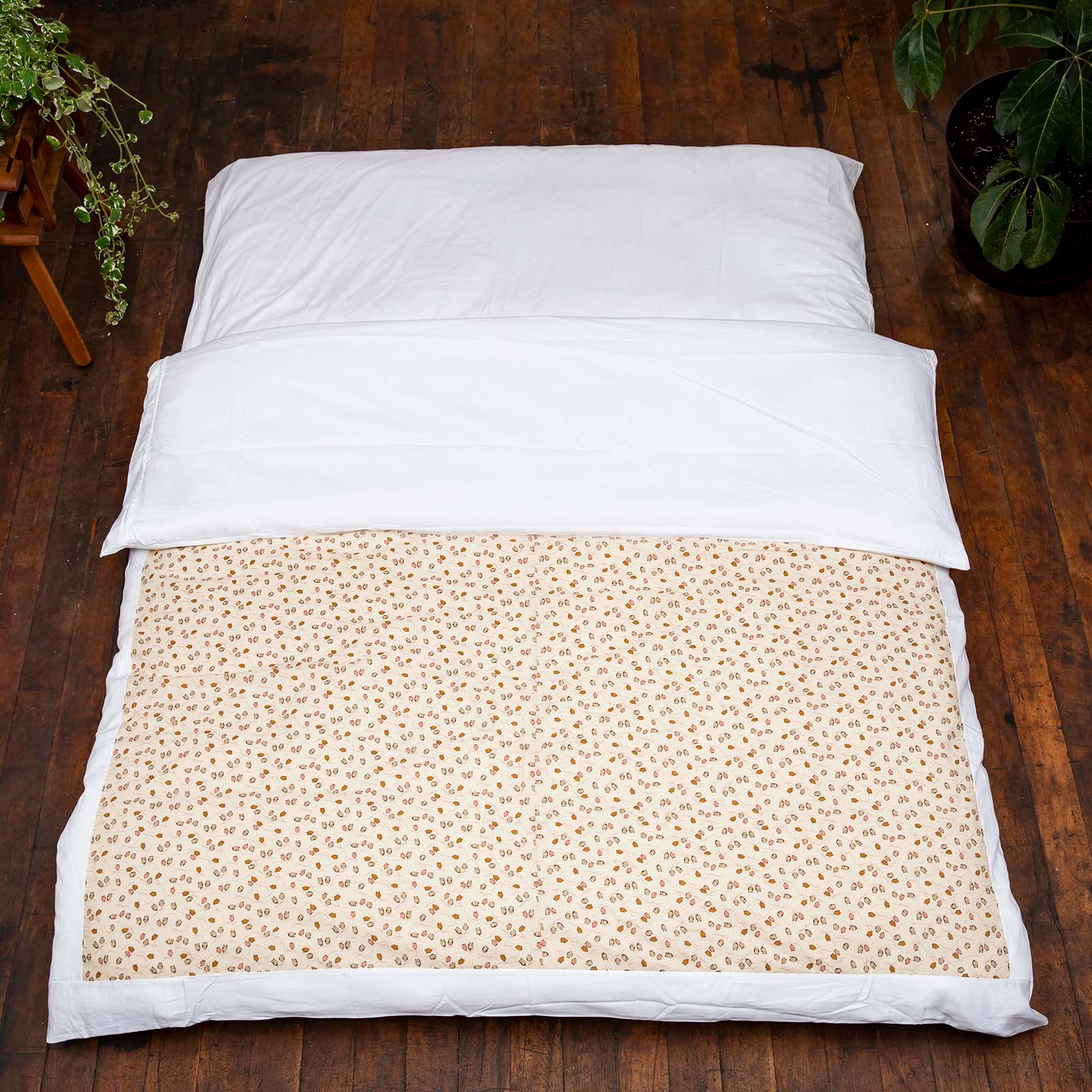 J-Life Fukurou Natural Custom Kakefuton with Removable Cover_Kakefutons