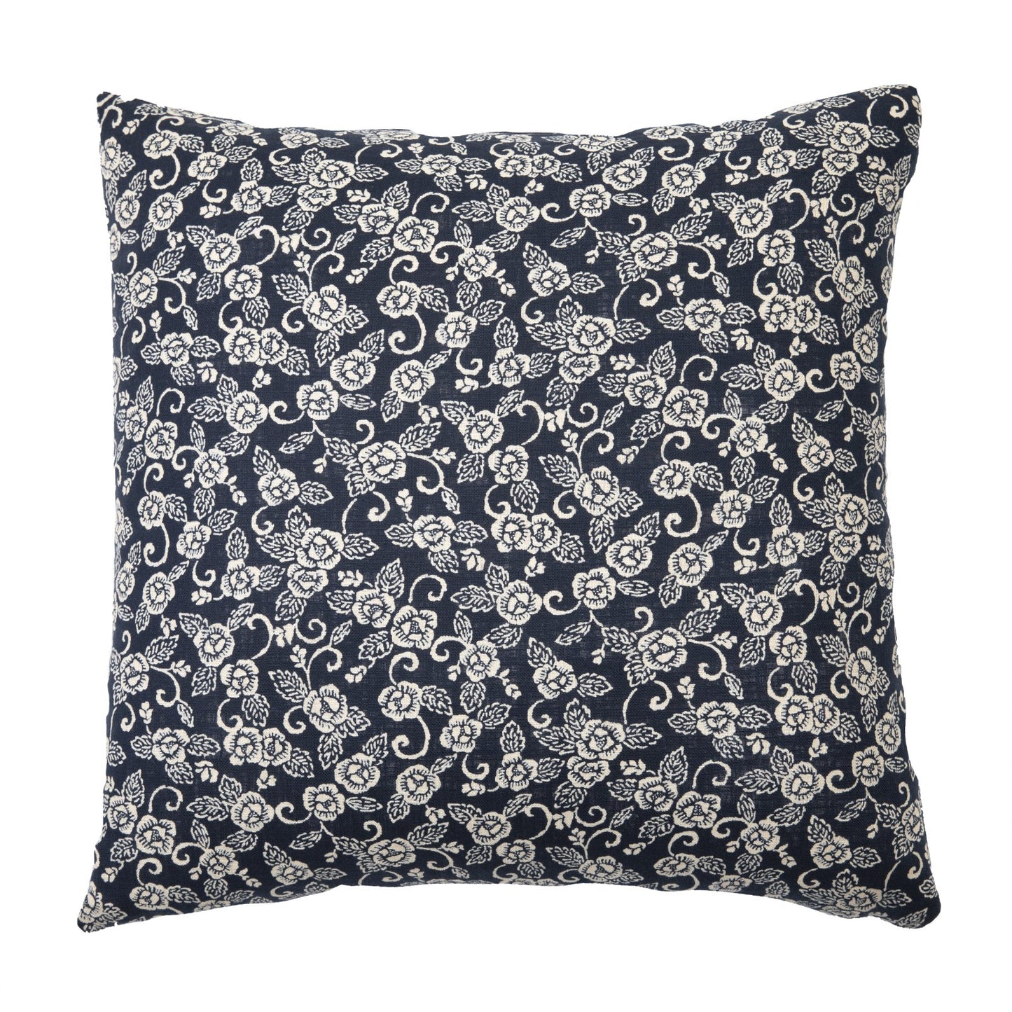 Hana Navy Throw Pillow