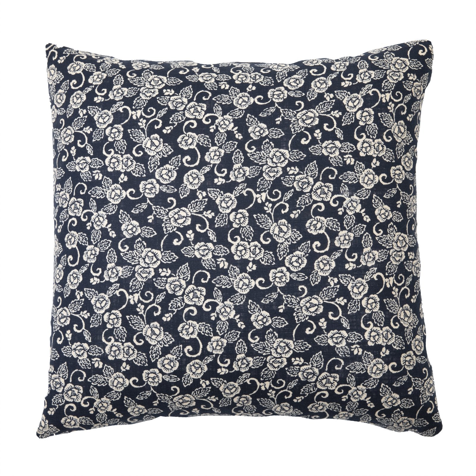 Hana Navy Throw Pillow